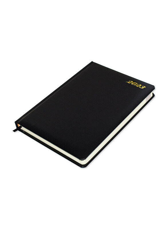 FIS 2023 1-Side Padded Bonded Leather English Agenda Diary, 400 Sheets, 70 GSM, FSDI75EB23BK, Black
FIS 2023 1-Side Padded Bonded Leather English Agenda Diary, 400 Sheets, 70 GSM, FSDI75EB23BK, Black