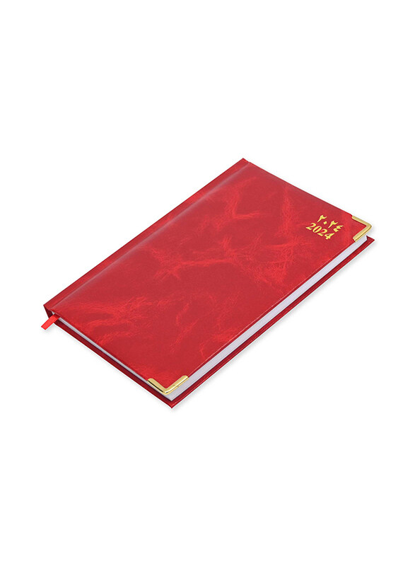 FIS 2024 Arabic/English Saturday & Sunday Combined Diary, 384 Sheets, 60 GSM, A5 Size FSDI92AE24RE, Red
FIS 2024 Arabic/English Saturday & Sunday Combined Diary, 384 Sheets, 60 GSM, A5 Size FSDI92AE24RE, Red