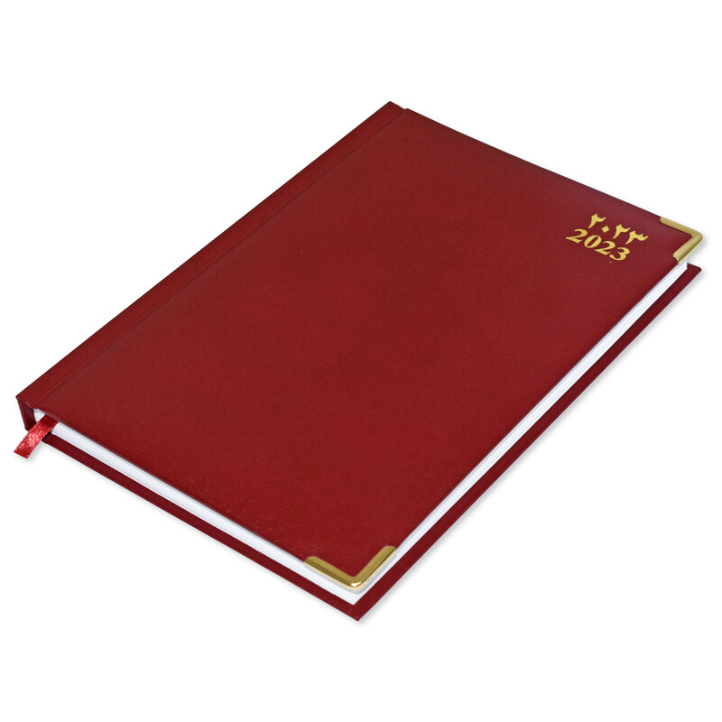 FIS 2023 Arabic/English Vinyl 1 Side Padded Diary with Gold Corners, 384 Sheets, 60 GSM, A5 Size, FSDI22AE23MR, Maroon
FIS 2023 Arabic/English Vinyl 1 Side Padded Diary with Gold Corners, 384 Sheets, 60 GSM, A5 Size, FSDI22AE23MR, Maroon