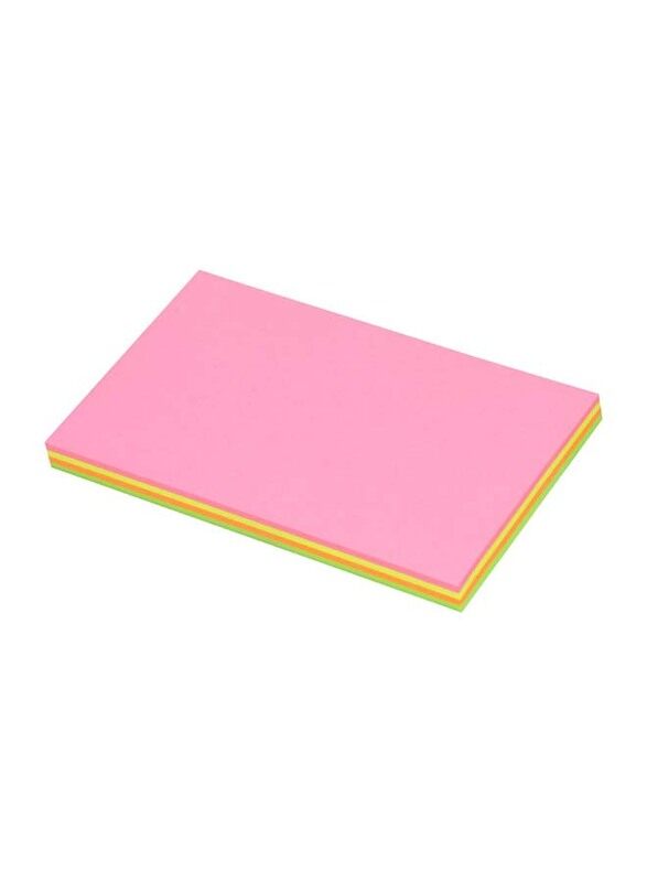 FIS Assorted Fluorescent Sticky Notes Set, 3 x 5 inch, 12 x 100 Sheets, FSPO354C100, Multicolour
FIS Assorted Fluorescent Sticky Notes Set, 3 x 5 inch, 12 x 100 Sheets, FSPO354C100, Multicolour