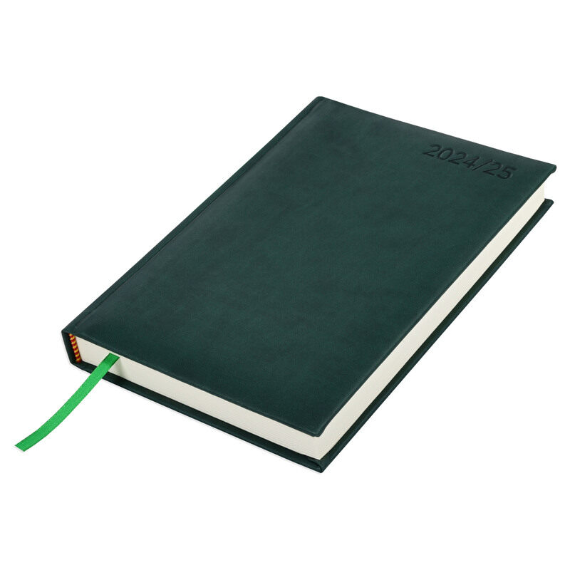 FIS Academic Diary English 2024-2025 covered with PU A5 size, Day To a Page, Green Color - FSDI15EPU2425GR
FIS Academic Diary English 2024-2025 covered with PU A5 size, Day To a Page, Green Color - FSDI15EPU2425GR