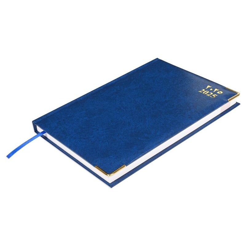 FIS 2025 Agenda Diary, Vinyl Materials, 1 Side Padded Cover, Golden Corners, Size 170x240mm, English/Arabic, 60gsm White Paper, Blue Color-FSDI75AEVG2
FIS 2025 Agenda Diary, Vinyl Materials, 1 Side Padded Cover, Golden Corners, Size 170x240mm, English/Arabic, 60gsm White Paper, Blue Color-FSDI75AEVG2