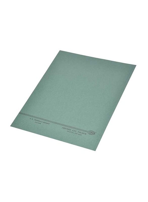 FIS Kendal Manila Square Cut Folders without Fastener, 225GSM, A4 Size, 100 Pieces, FSFF9A4KDGR, Dark Green
FIS Kendal Manila Square Cut Folders without Fastener, 225GSM, A4 Size, 100 Pieces, FSFF9A4KDGR, Dark Green