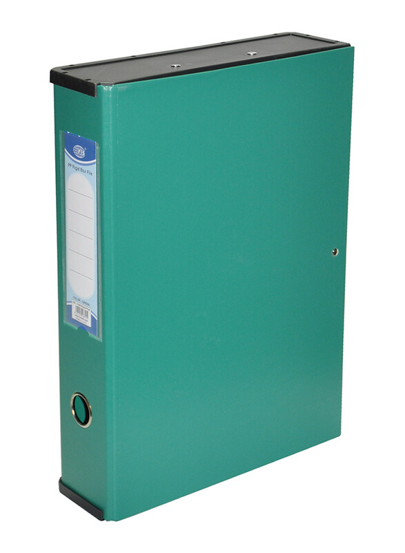 FIS Colored PP Rigid Box File with Plastic Sides, 210 x 330 mm, FSBFRIGIDPPGR, Green
FIS Colored PP Rigid Box File with Plastic Sides, 210 x 330 mm, FSBFRIGIDPPGR, Green