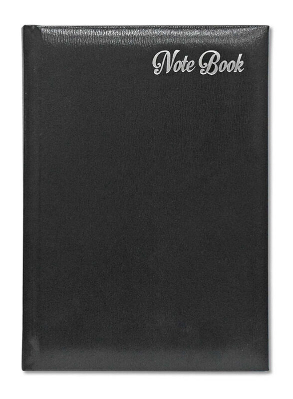 FIS Offset White Paper Notebook with Bonded Leather, 196 Pages, 70 GSM, A5 Size, FSNB1SA5WHBL, Black
FIS Offset White Paper Notebook with Bonded Leather, 196 Pages, 70 GSM, A5 Size, FSNB1SA5WHBL, Black