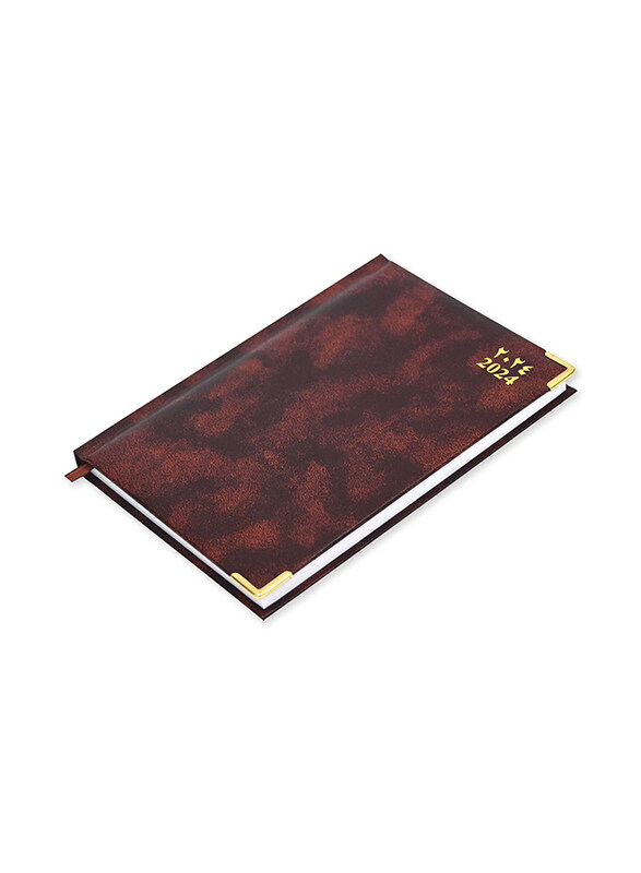 FIS 2024 Arabic/English Saturday & Sunday Combined Diary, 384 Sheets, 60 GSM, A5 Size FSDI92AE24BR, Brown
FIS 2024 Arabic/English Saturday & Sunday Combined Diary, 384 Sheets, 60 GSM, A5 Size FSDI92AE24BR, Brown