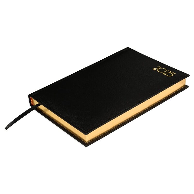 FIS 2025 Golden A5 Diary, Italian PU Materials, 1 Side Padded & Sewn Cover, Gilded Edges, Size A5(148x210mm), English, 70gsm Italian Ivory Paper, Blac
FIS 2025 Golden A5 Diary, Italian PU Materials, 1 Side Padded & Sewn Cover, Gilded Edges, Size A5(148x210mm), English, 70gsm Italian Ivory Paper, Blac