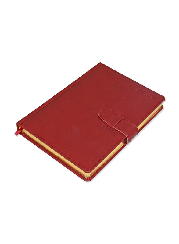 FIS 2023 Italian PU Golden 1-Side Padded English Agenda Diary, 400 Sheets, 70 GSM, FSDI75EPG23MR, Maroon
FIS 2023 Italian PU Golden 1-Side Padded English Agenda Diary, 400 Sheets, 70 GSM, FSDI75EPG23MR, Maroon