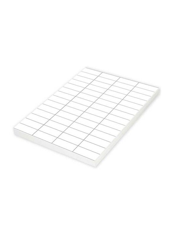 Agipa Multipurpose Label, 52.5 x 21.2mm, 5600 Labels, 100 Sheets, A4 Size, APLA101115, White
Agipa Multipurpose Label, 52.5 x 21.2mm, 5600 Labels, 100 Sheets, A4 Size, APLA101115, White