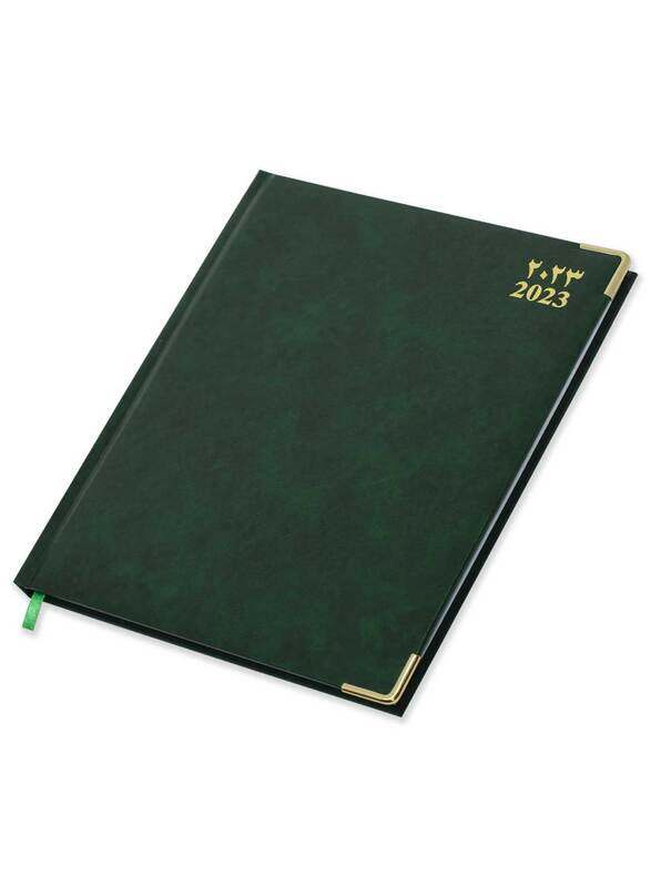 FIS 2023 Arabic/English/French Black Executive Diary with 1-Week at a Glance, 128 Sheets, 70 GSM, FSDI33AE23GR, Green
FIS 2023 Arabic/English/French Black Executive Diary with 1-Week at a Glance, 128 Sheets, 70 GSM, FSDI33AE23GR, Green