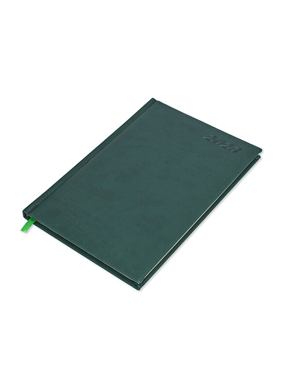 FIS 2023 1-Week At A Glance Italian PU 1-Side Padded English Diary, 128 Sheets, 70 GSM, A5 Size, FSDI78EP23GR, Green
FIS 2023 1-Week At A Glance Italian PU 1-Side Padded English Diary, 128 Sheets, 70 GSM, A5 Size, FSDI78EP23GR, Green
