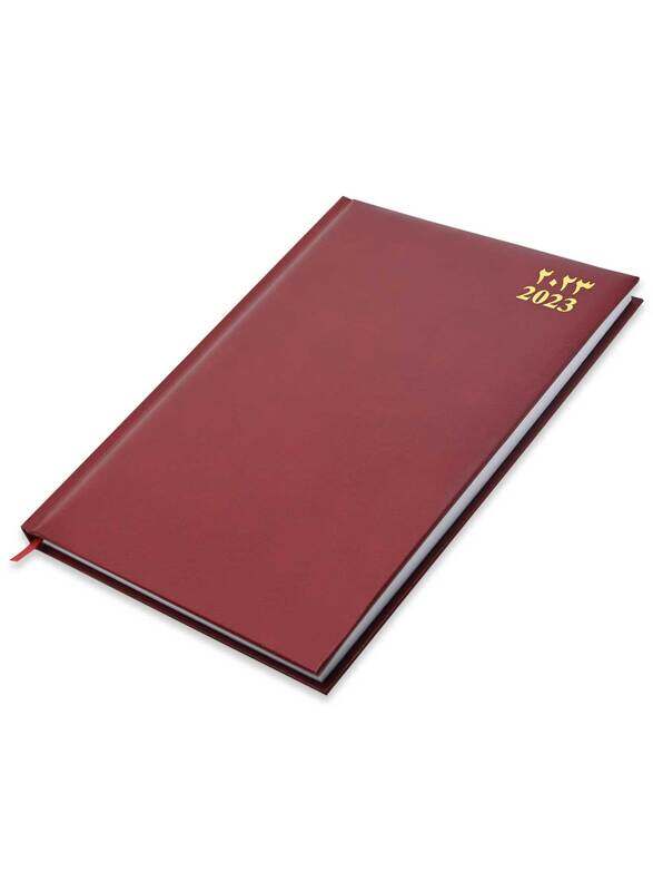 FIS 2023 Arabic/English Saturday & Sunday Combined Diary, 320 Sheets, 60 GSM, A4 Size, FSDI48AE23MR, Maroon
FIS 2023 Arabic/English Saturday & Sunday Combined Diary, 320 Sheets, 60 GSM, A4 Size, FSDI48AE23MR, Maroon
