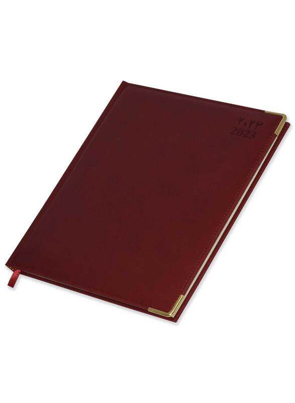 FIS 2023 Arabic/English/French Executive Diary with 1-Week at a Glance, 128 Sheets, 70 GSM, FSDI35AEPN23MR, Maroon
FIS 2023 Arabic/English/French Executive Diary with 1-Week at a Glance, 128 Sheets, 70 GSM, FSDI35AEPN23MR, Maroon