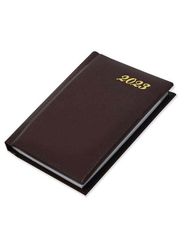 FIS 2023 English 1 Side Padded Pocket Diary with Vinyl Cover, 208 Sheets, 60 GSM, FSDI10EN23CH, Chocolate
FIS 2023 English 1 Side Padded Pocket Diary with Vinyl Cover, 208 Sheets, 60 GSM, FSDI10EN23CH, Chocolate