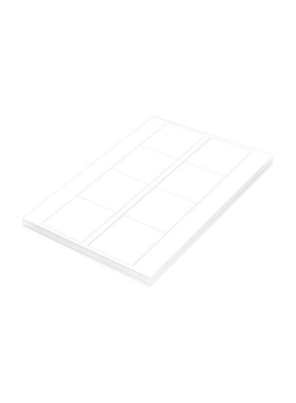 FIS Multipurpose Laser Labels, 70 x 71.9mm, 8 Stickers x 100 Sheets, A4 Size, FSLA8-3-100, White
FIS Multipurpose Laser Labels, 70 x 71.9mm, 8 Stickers x 100 Sheets, A4 Size, FSLA8-3-100, White