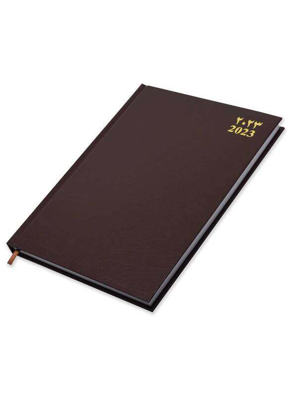 FIS 2023 Arabic/English Saturday & Sunday Combined Diary, 320 Sheets, 60 GSM, A4 Size, FSDI47AE23CH, Chocolate
FIS 2023 Arabic/English Saturday & Sunday Combined Diary, 320 Sheets, 60 GSM, A4 Size, FSDI47AE23CH, Chocolate