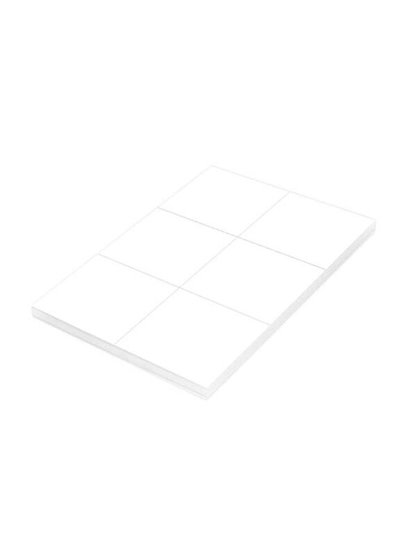 FIS Multipurpose Laser Labels, 105 x 99mm, 6 Stickers x 100 Sheets, A4 Size, FSLA6-2-100, White
FIS Multipurpose Laser Labels, 105 x 99mm, 6 Stickers x 100 Sheets, A4 Size, FSLA6-2-100, White