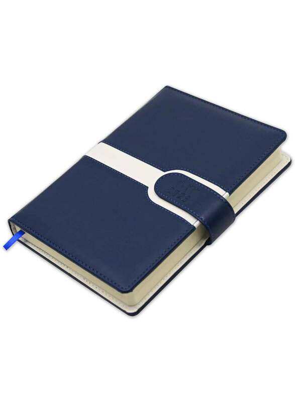 FIS 2023 Arabic/English Italian PU Diary with Magnetic Loop, 384 Sheets, 70 GSM, A5 Size, FSDI85AE23BL, Blue
FIS 2023 Arabic/English Italian PU Diary with Magnetic Loop, 384 Sheets, 70 GSM, A5 Size, FSDI85AE23BL, Blue