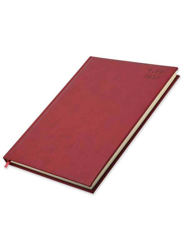 FIS 2023 Arabic/English Saturday & Sunday Combined Diary, 320 Sheets, 70 GSM, A4 Size, FSDI47AEP23MR, Maroon
FIS 2023 Arabic/English Saturday & Sunday Combined Diary, 320 Sheets, 70 GSM, A4 Size, FSDI47AEP23MR, Maroon