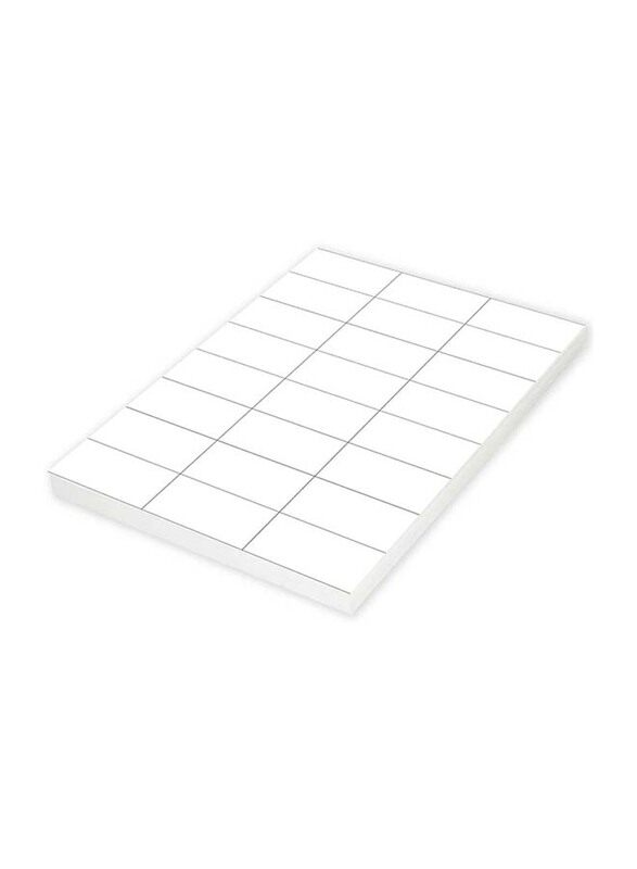 Agipa Recycled Multipurpose Label, 70 x 37mm, 2400 Labels, 100 Sheets, A4 Size, APLA101187, White
Agipa Recycled Multipurpose Label, 70 x 37mm, 2400 Labels, 100 Sheets, A4 Size, APLA101187, White
