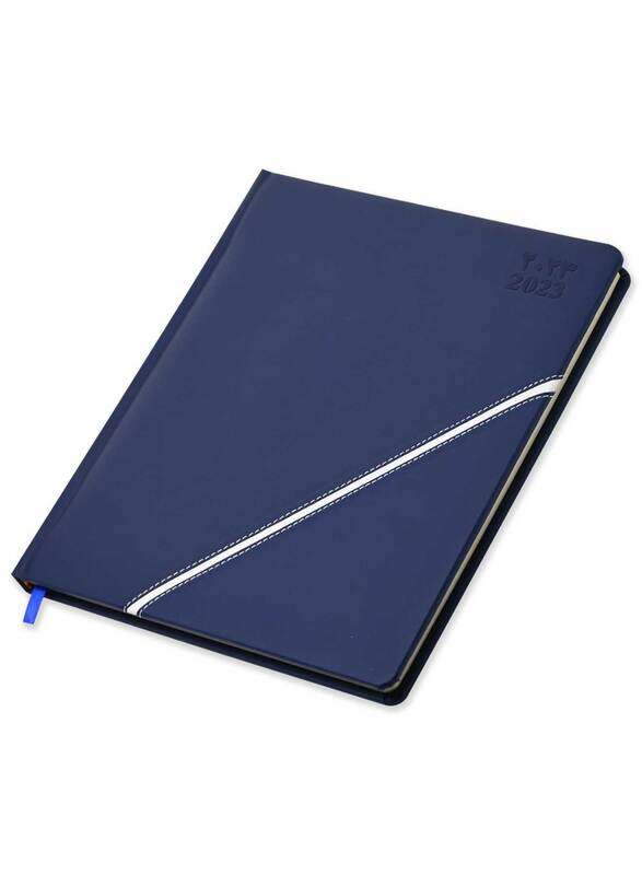 FIS 2023 Arabic/English/French Classico Executive Diary, 21x26cm, 128 Sheets, 70 GSM, FSDI303AE23, Navy Blue
FIS 2023 Arabic/English/French Classico Executive Diary, 21x26cm, 128 Sheets, 70 GSM, FSDI303AE23, Navy Blue