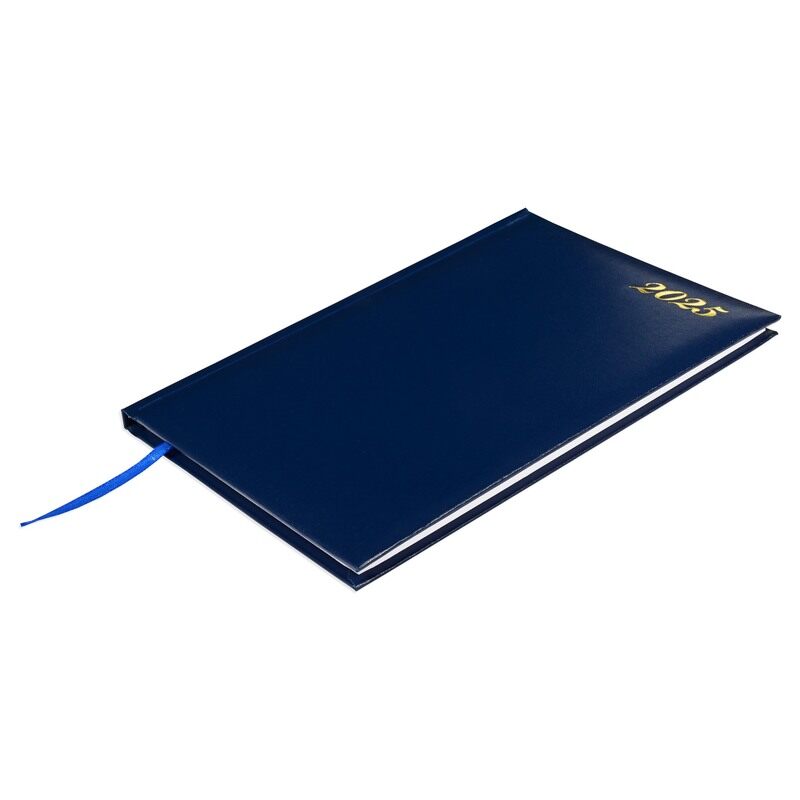FIS 2025 Diary, 1 Side Padded Vinyl Materials, Week at a Glance, A5 Size(14.8x21cm), English, Blue Color-FSDI78EV25BL
FIS 2025 Diary, 1 Side Padded Vinyl Materials, Week at a Glance, A5 Size(14.8x21cm), English, Blue Color-FSDI78EV25BL