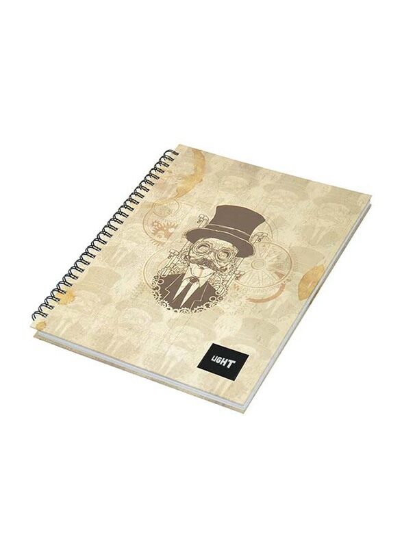 Light 5-Piece Spiral Hard Cover Notebook, Single Line, 10 x 8 inch, 100 Sheets, LINBS1081808, Yellow
Light 5-Piece Spiral Hard Cover Notebook, Single Line, 10 x 8 inch, 100 Sheets, LINBS1081808, Yellow