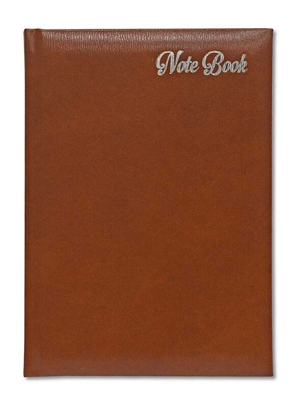 FIS Offset White Paper Notebook with Bonded Leather, 196 Pages, 70 GSM, A5 Size, FSNB1SA5WHBL, Brown
FIS Offset White Paper Notebook with Bonded Leather, 196 Pages, 70 GSM, A5 Size, FSNB1SA5WHBL, Brown