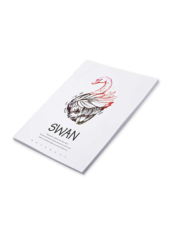 FIS Swan Design Soft Cover Notebook, 5 x 96 Sheets, A4 Size, FSNBSCA496-SWA4, White
FIS Swan Design Soft Cover Notebook, 5 x 96 Sheets, A4 Size, FSNBSCA496-SWA4, White