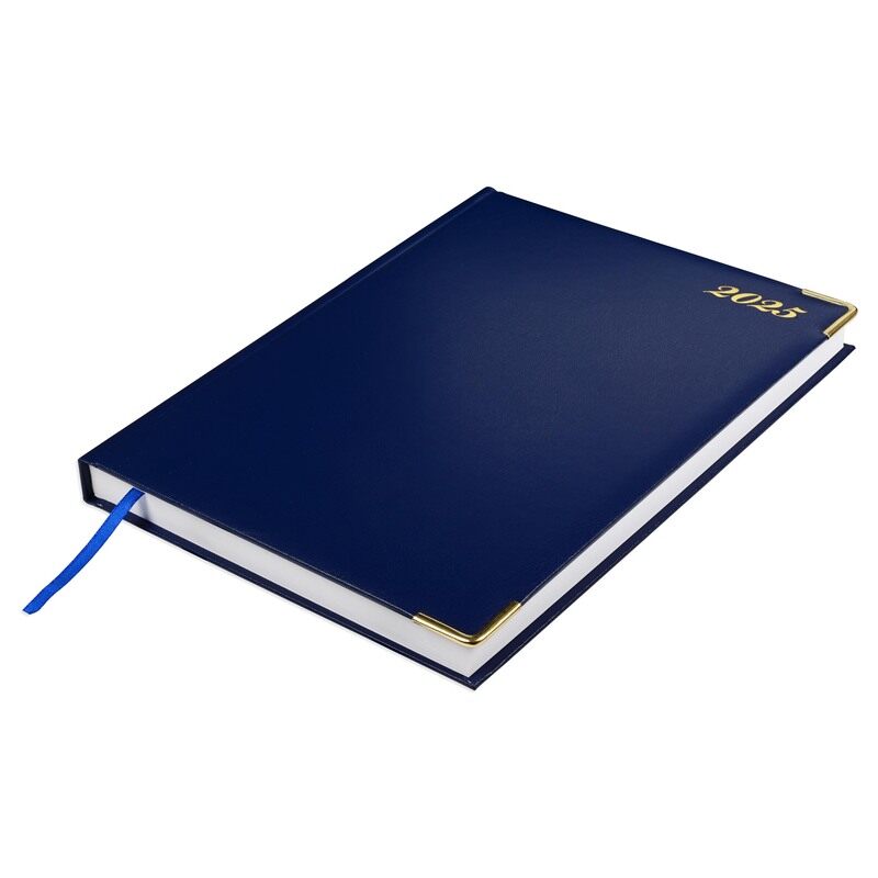 FIS 2025 Executive Daily Diary, Padded Cover Vinyl Material, Size(20x26.7cm), English, Blue Color-FSDI88E25BL
FIS 2025 Executive Daily Diary, Padded Cover Vinyl Material, Size(20x26.7cm), English, Blue Color-FSDI88E25BL