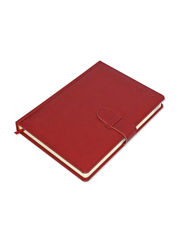 FIS 2023 Agenda English 1-Side Padded Cover Diary, 400 Sheets, 70 GSM, FSDI75E23MR, Maroon
FIS 2023 Agenda English 1-Side Padded Cover Diary, 400 Sheets, 70 GSM, FSDI75E23MR, Maroon