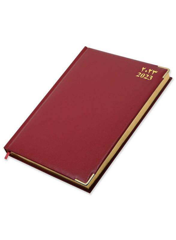 FIS 2023 Arabic/English Golden Diary, 384 Sheets, 60 GSM, A4 Size, FSDI46AEG23MR, Maroon
FIS 2023 Arabic/English Golden Diary, 384 Sheets, 60 GSM, A4 Size, FSDI46AEG23MR, Maroon