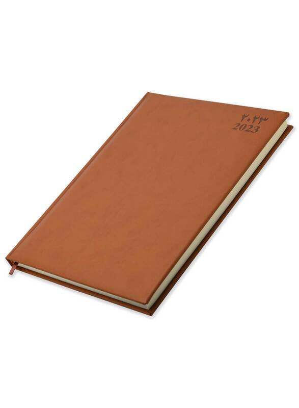 FIS 2023 Arabic/English Saturday & Sunday Combined Diary, 320 Sheets, 70 GSM, A4 Size, FSDI47AEP23BR, Brown
FIS 2023 Arabic/English Saturday & Sunday Combined Diary, 320 Sheets, 70 GSM, A4 Size, FSDI47AEP23BR, Brown