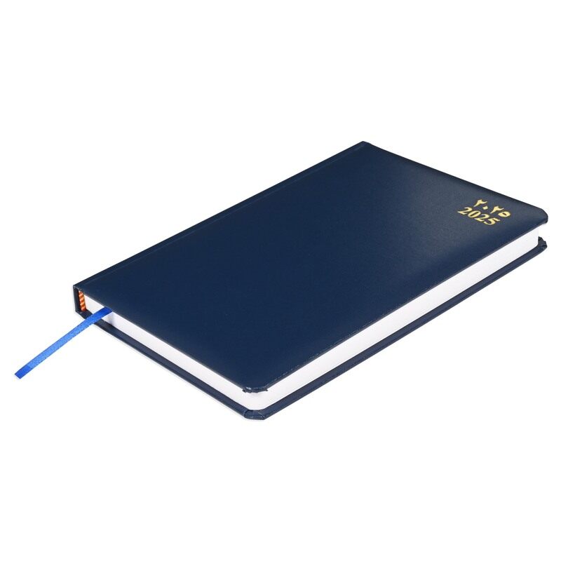 FIS 2025 A5 Diary, Vinyl Materials, 1 Side Padded Cover, Round Corners, Size A5(148x210mm), Arabic/English, 60gsm White Paper, Blue Color-FSDI23AE25BL
FIS 2025 A5 Diary, Vinyl Materials, 1 Side Padded Cover, Round Corners, Size A5(148x210mm), Arabic/English, 60gsm White Paper, Blue Color-FSDI23AE25BL
