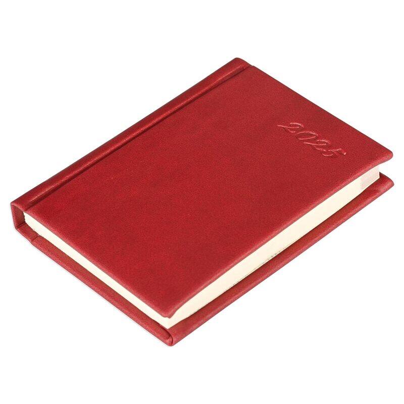 FIS2025 Diary, Italian PU Materials, 1 Side Padded Cover, Round Corners, English, Size A5(148x210mm), Maroon Color-FSDI84E25MR
FIS2025 Diary, Italian PU Materials, 1 Side Padded Cover, Round Corners, English, Size A5(148x210mm), Maroon Color-FSDI84E25MR