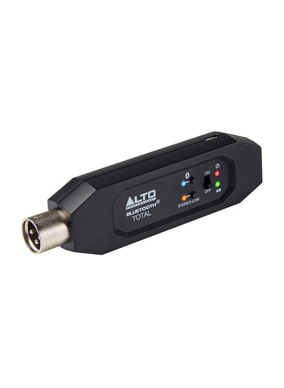 Alto Professional Bluetooth Total MKII Battery-Powered Bluetooth Receiver, Black
Alto Professional Bluetooth Total MKII Battery-Powered Bluetooth Receiver, Black