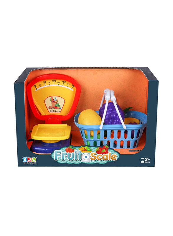 Ka Jing Ling Fruits for Cutting in A Basket with Scale Machine Children's Play Set, Ages 3+
Ka Jing Ling Fruits for Cutting in A Basket with Scale Machine Children's Play Set, Ages 3+