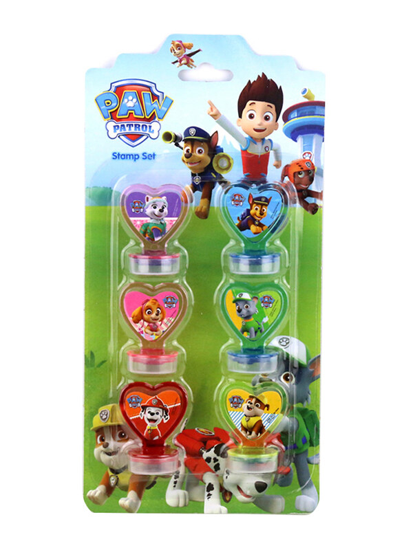 Stem Paw Patrol Stamp Set, Ages 3+, Multicolour
