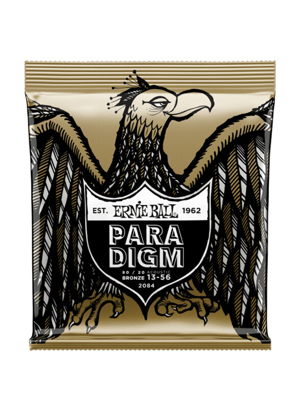 Ernie Ball P02084 Paradigm 80/20 Bronze Acoustic Guitar Strings, Medium, 13-56 Gauge, Multicolour
Ernie Ball P02084 Paradigm 80/20 Bronze Acoustic Guitar Strings, Medium, 13-56 Gauge, Multicolour