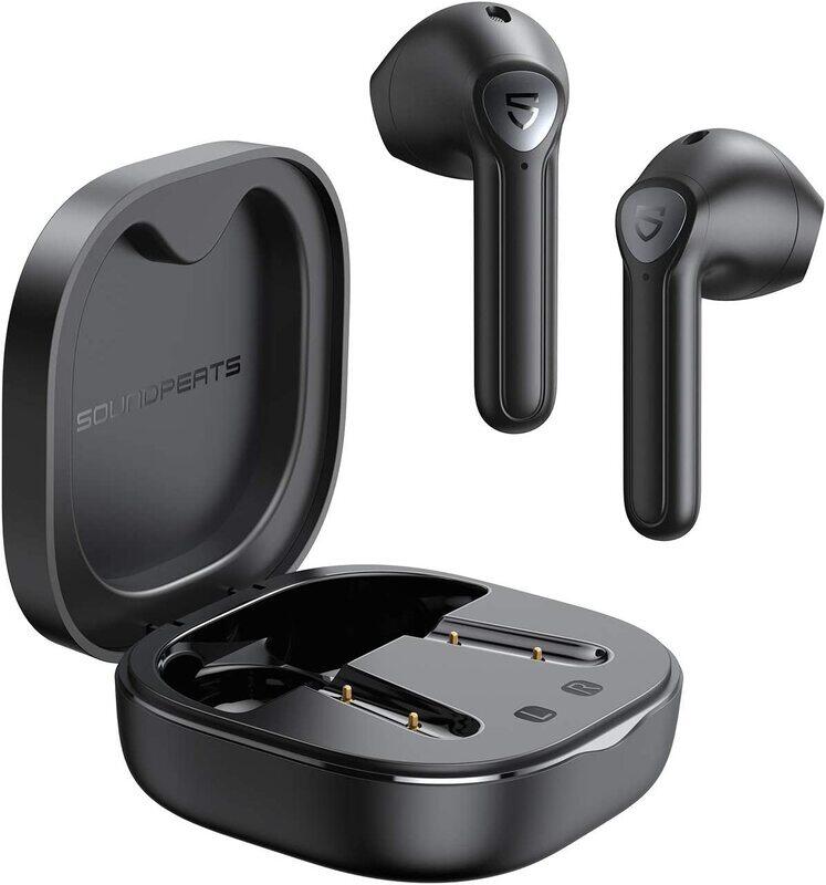Soundpeats True Air2 Bluetooth Wireless In-Ear Noise Cancelling Earbuds, Black
Soundpeats True Air2 Bluetooth Wireless In-Ear Noise Cancelling Earbuds, Black