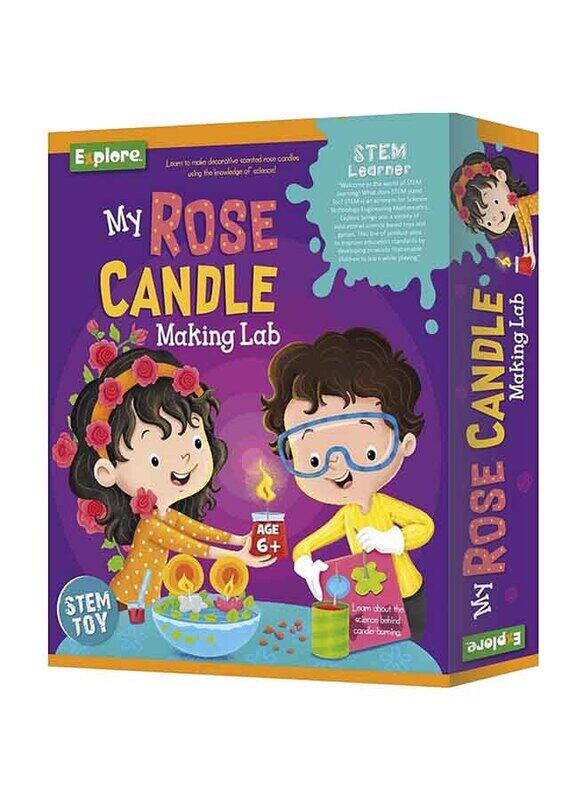 Explore My Rose Candle Making Lab, Ages 6+