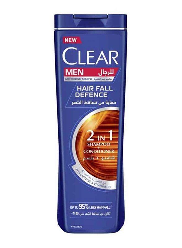 Clear Men 2 in 1 Anti-Dandruff Hair Fall Defense Shampoo and Conditioner for All Hair Types, 200ml
Clear Men 2 in 1 Anti-Dandruff Hair Fall Defense Shampoo and Conditioner for All Hair Types, 200ml