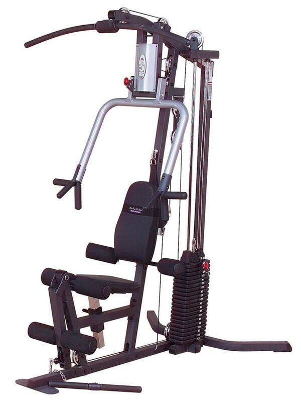 Body Solid G3S Home Gym with Stack 160 LB, One Size, 13070272-101, Grey/Black/Brown
Body Solid G3S Home Gym with Stack 160 LB, One Size, 13070272-101, Grey/Black/Brown