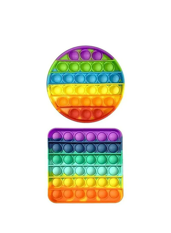 Xiuwoo Multipurpose Stress-Relieving Decompression Push Bubble Sensory Fidget Toy Set, 2 Pieces, Ages 6+
Xiuwoo Multipurpose Stress-Relieving Decompression Push Bubble Sensory Fidget Toy Set, 2 Pieces, Ages 6+