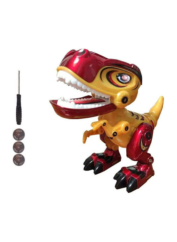 Generic Alloy Metal Dinosaur Toys for Kids with Roaring Sound and Mechanical Sark, Assorted
Generic Alloy Metal Dinosaur Toys for Kids with Roaring Sound and Mechanical Sark, Assorted