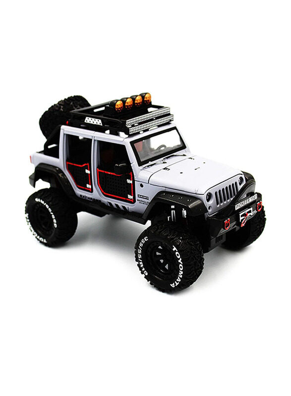 Generic Jeep 1:24 Scale Off-Road Kings Jeep Wrangler Unlimited Variable Diecast Vehicle, Ages 3+
Generic Jeep 1:24 Scale Off-Road Kings Jeep Wrangler Unlimited Variable Diecast Vehicle, Ages 3+