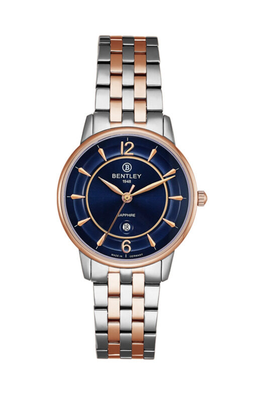 Bentley Analog Watch for Women with Stainless Steel Band, BL1853-10LTNA-R, Multicolour-Blue
Bentley Analog Watch for Women with Stainless Steel Band, BL1853-10LTNA-R, Multicolour-Blue