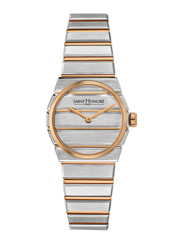 Saint Honore Analog Quartz Watch for Women with Stainless Steel Band, Water Resistant, OD721116 6AR, Grey/Rose Gold
Saint Honore Analog Quartz Watch for Women with Stainless Steel Band, Water Resistant, OD721116 6AR, Grey/Rose Gold