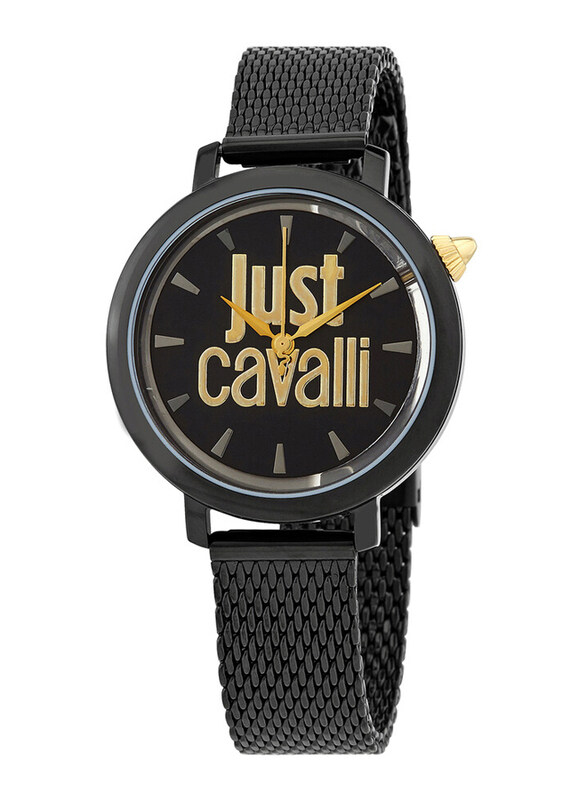 Just Cavalli Analog Watch for Women with Stainless Steel Band, Water Resistant, JC1L007M0085, Black
Just Cavalli Analog Watch for Women with Stainless Steel Band, Water Resistant, JC1L007M0085, Black