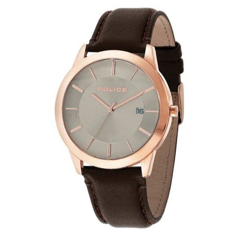 Police Analog Watch for Men with Leather Genuine Band, P 14139JSR-13, Brown-Grey
Police Analog Watch for Men with Leather Genuine Band, P 14139JSR-13, Brown-Grey